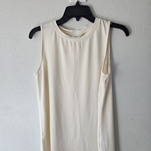 NEW Chic Sleeveless Cream Tank Top